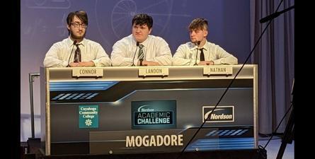 Mogadore Quizbowl Team on Academic Challenge