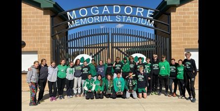 Mogadore High School Girls and Boys Cross Country Team