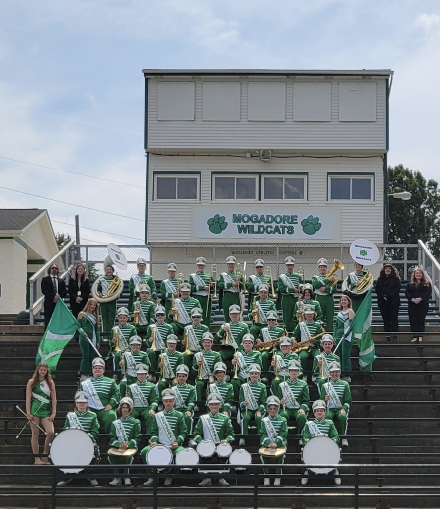 2022 Mogadore Marching Band group picture
